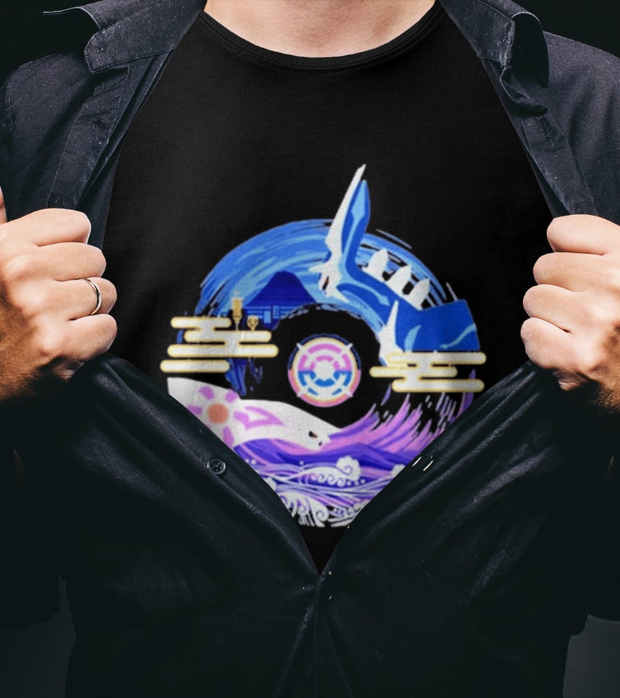 Pokémon GO Tour Sinnoh Los Angeles Kyogre And Groudon Circle T-Shirt
