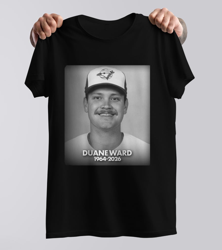 Duane Ward 1964 2026 Blue Jays Memoriam T-Shirt
