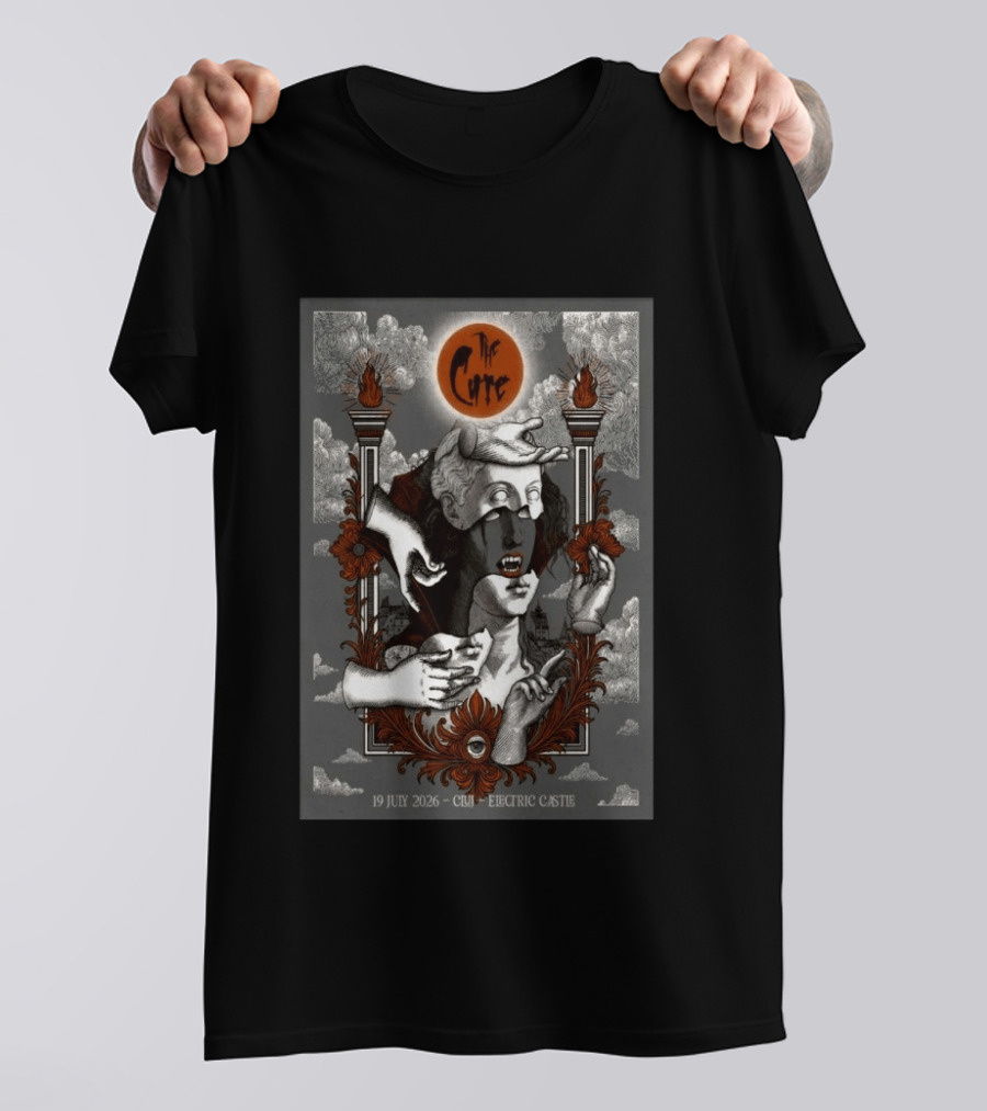 The Cure Electric Castle Cluj July 19 2026 T-Shirt