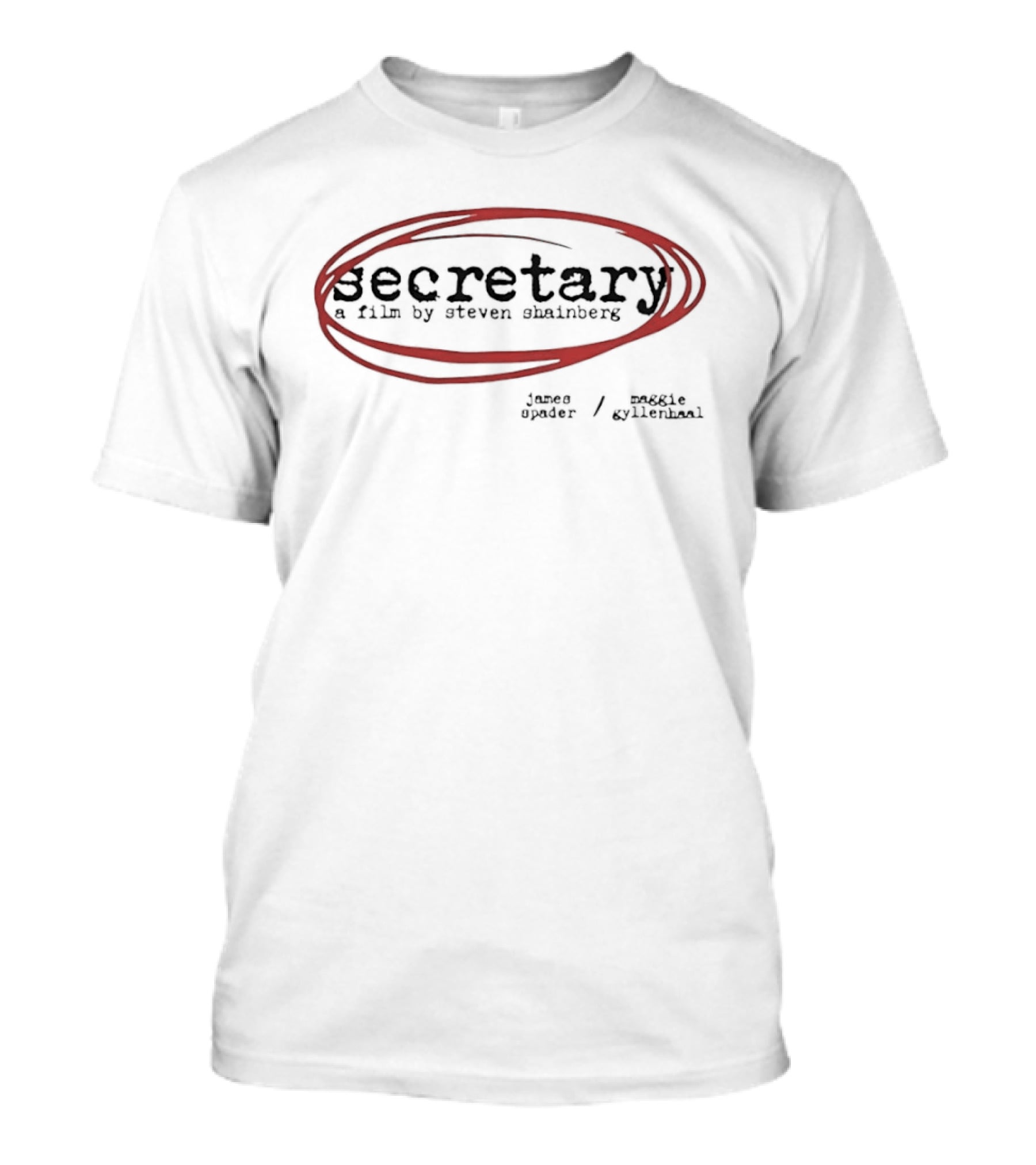 Secretary Film By Steven Shainberg Starring James Spader And Maggie Gyllenhaal T-Shirt