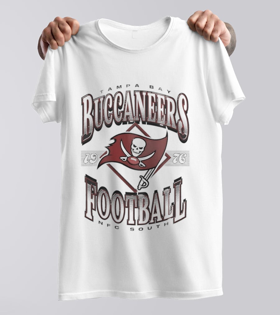 Tampa Bay Buccaneers 1976 Football NFC South T-Shirt