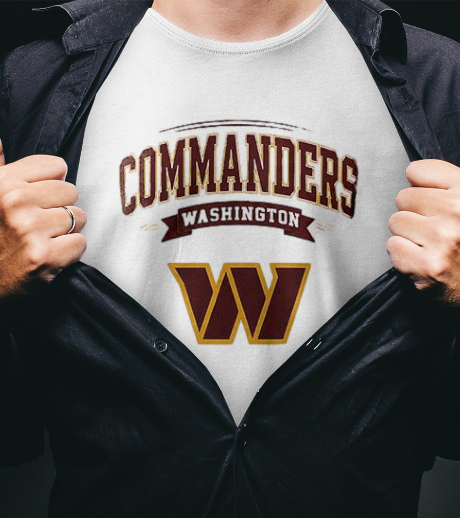 Washington Commanders Ghostface Running Football Fan Gear T-Shirt