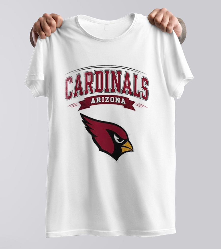 Arizona Cardinals Ghostface Running Football Combination T-Shirt