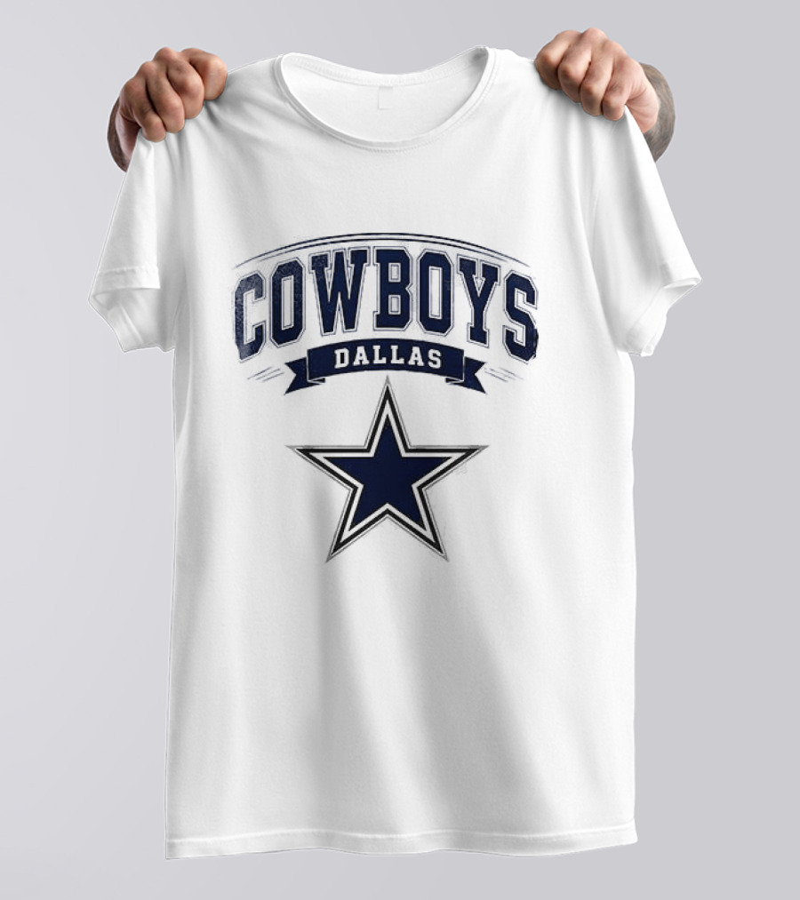 Dallas Cowboys Ghostface Running Football Collaboration Star T-Shirt