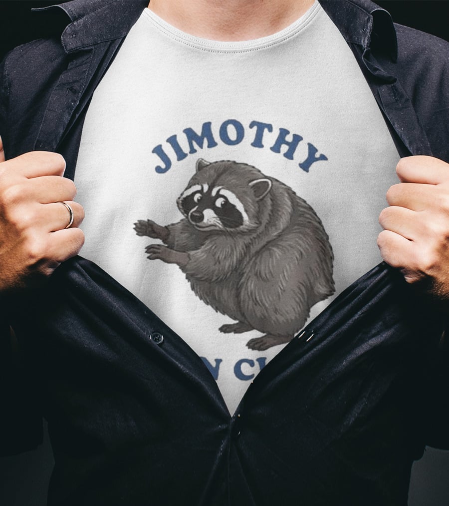 Jimothy Raccoon Fan Club T-Shirt