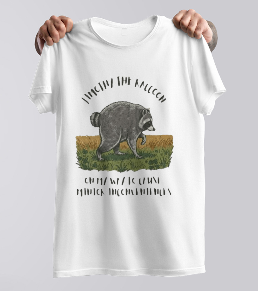 Jimothy Raccoon On My Way To Cause Minor Inconveniences T-Shirt