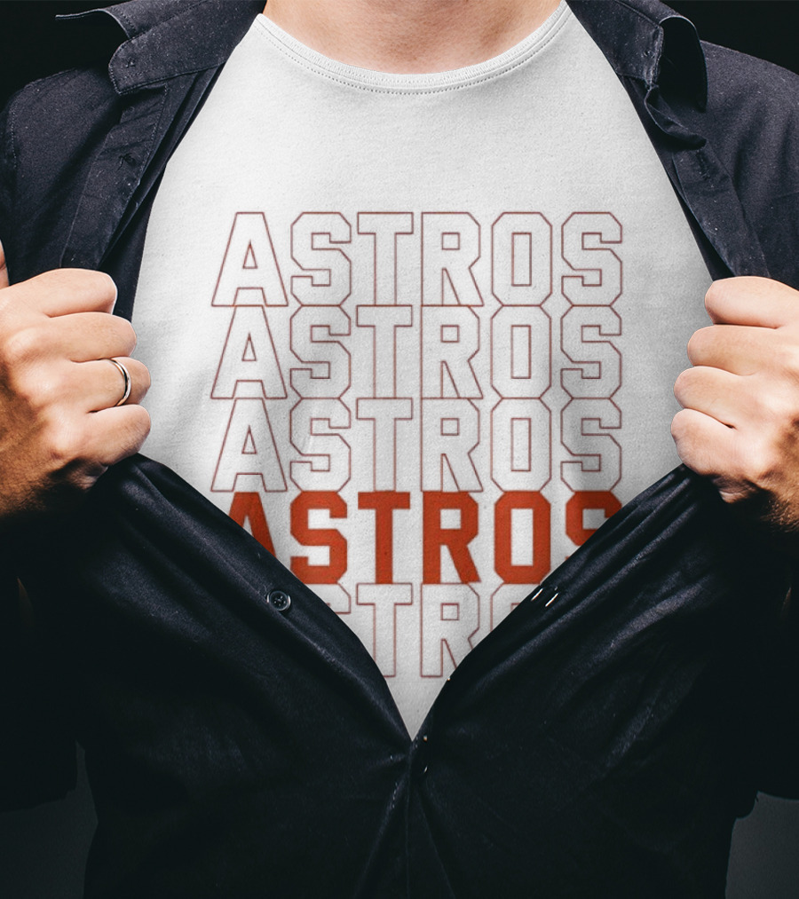Houston Astros Repeated T-Shirt