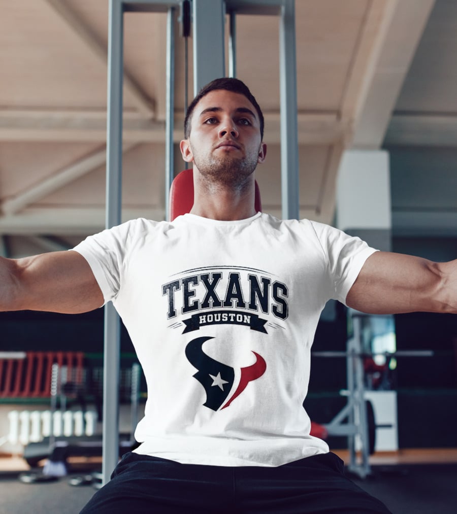 Houston Texans Ghostface Running Football T-Shirt