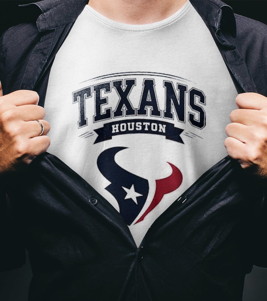 Houston Texans Ghostface Running Football T-Shirt