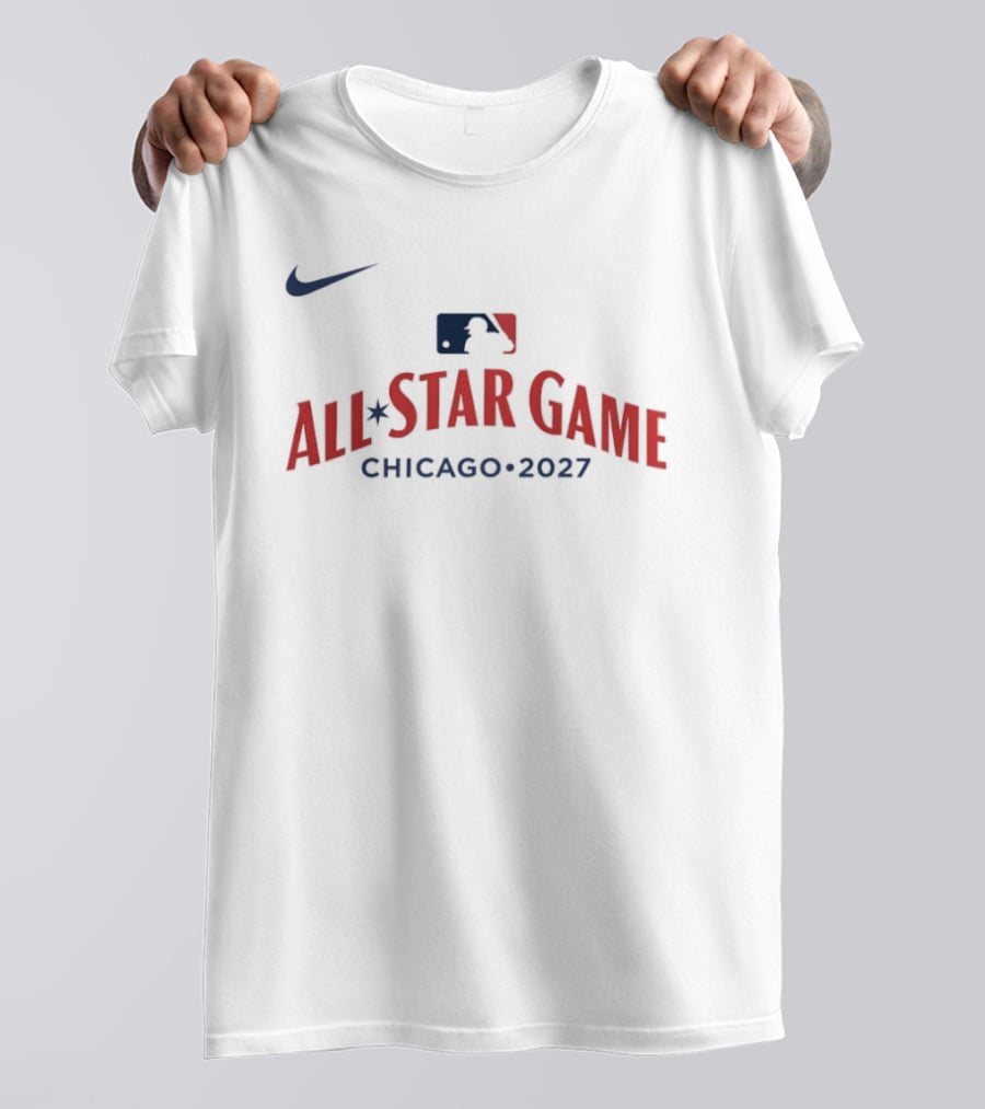 Nike MLB All Star Game 2027 Chicago Baseball Event T-Shirt