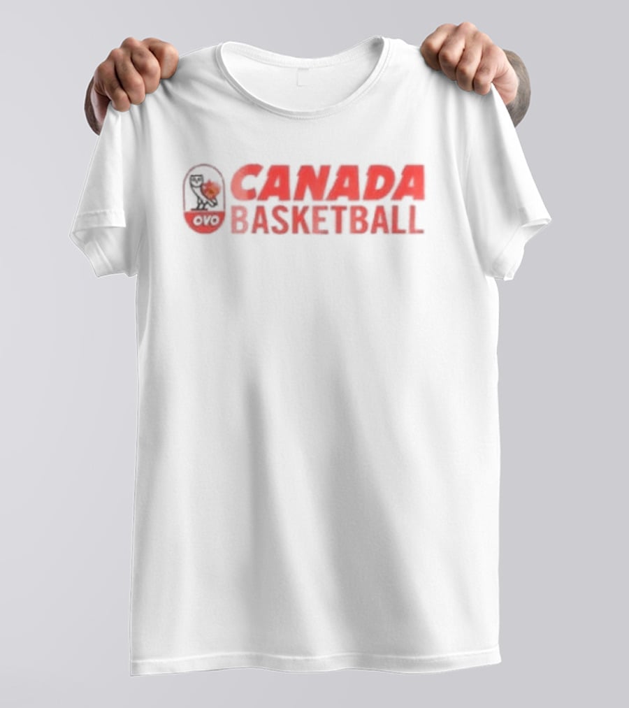 Drake OVO Canada Basketball Collaboration Owl T-Shirt