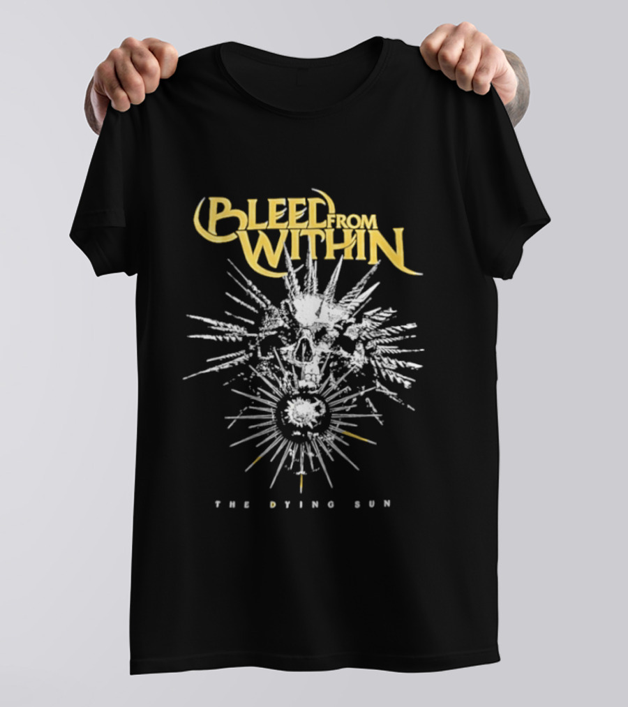 Bleed From Within The Dying Sun Burst T-Shirt