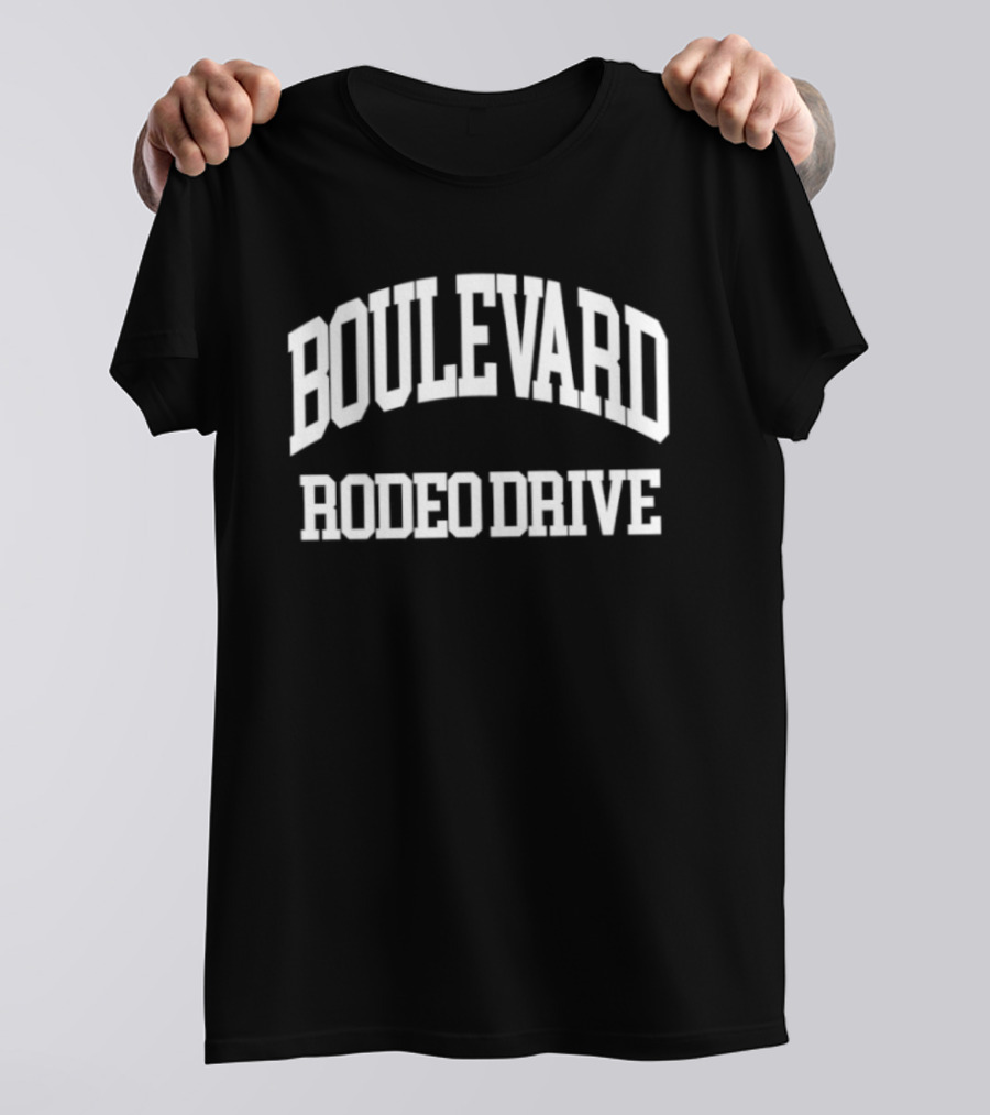 Boulevard Rodeo Drive Beverly Hills California Fashion T-Shirt