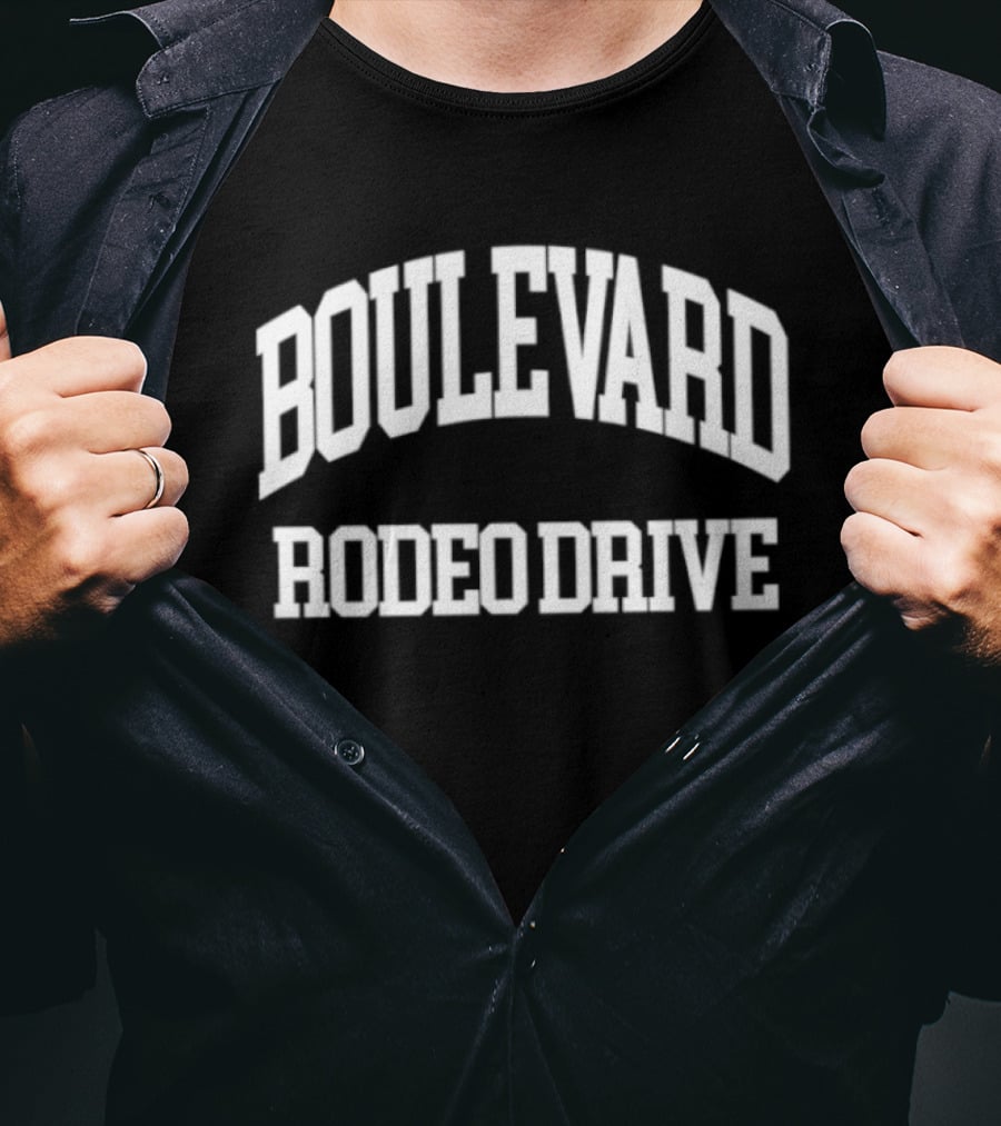 Boulevard Rodeo Drive Beverly Hills California Fashion T-Shirt
