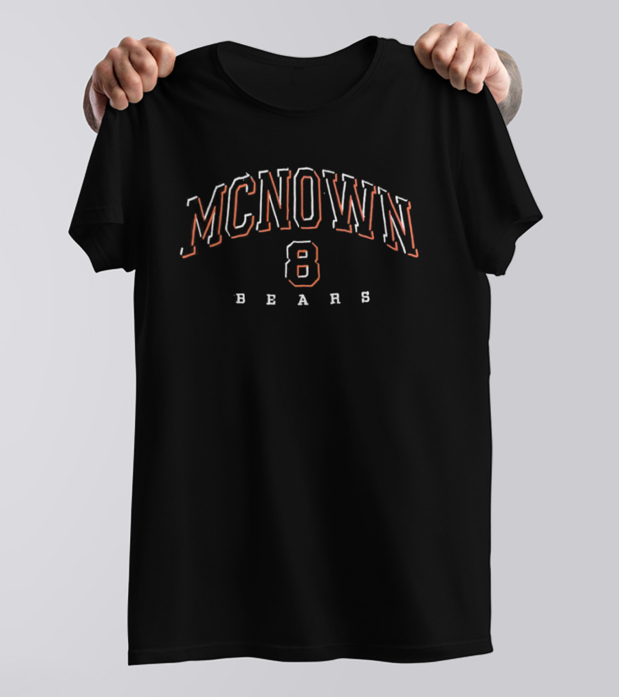 Cade McNown 8 Bears Football McNown Bears T-Shirt