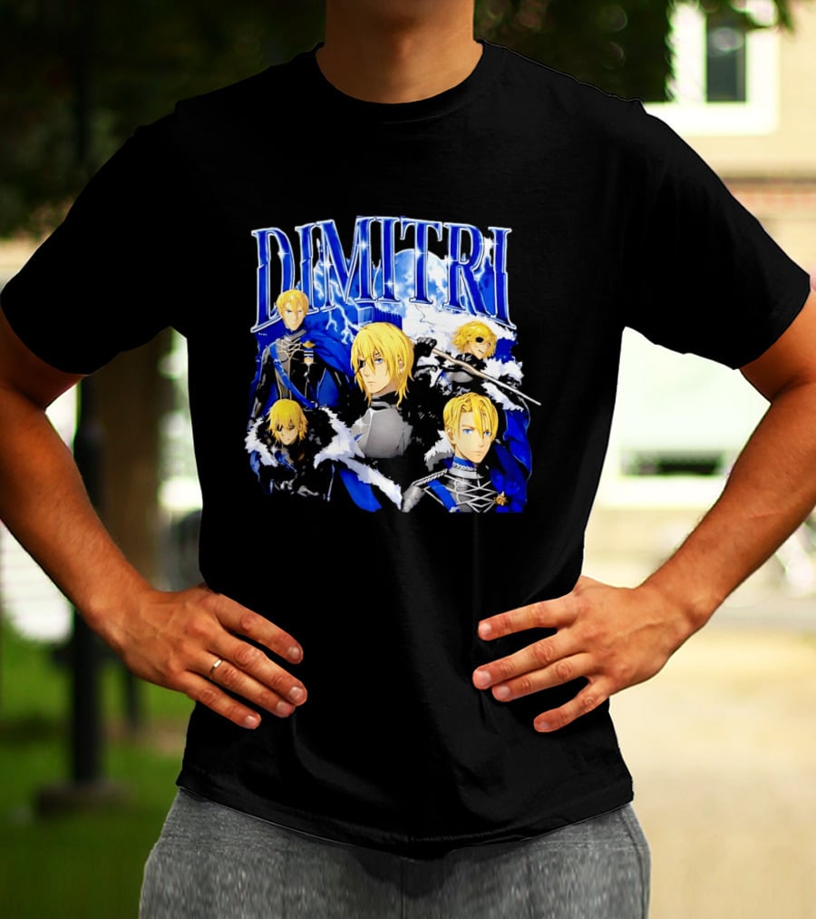 Dimitri Fire Emblem Three Houses Character Compilation T-Shirt