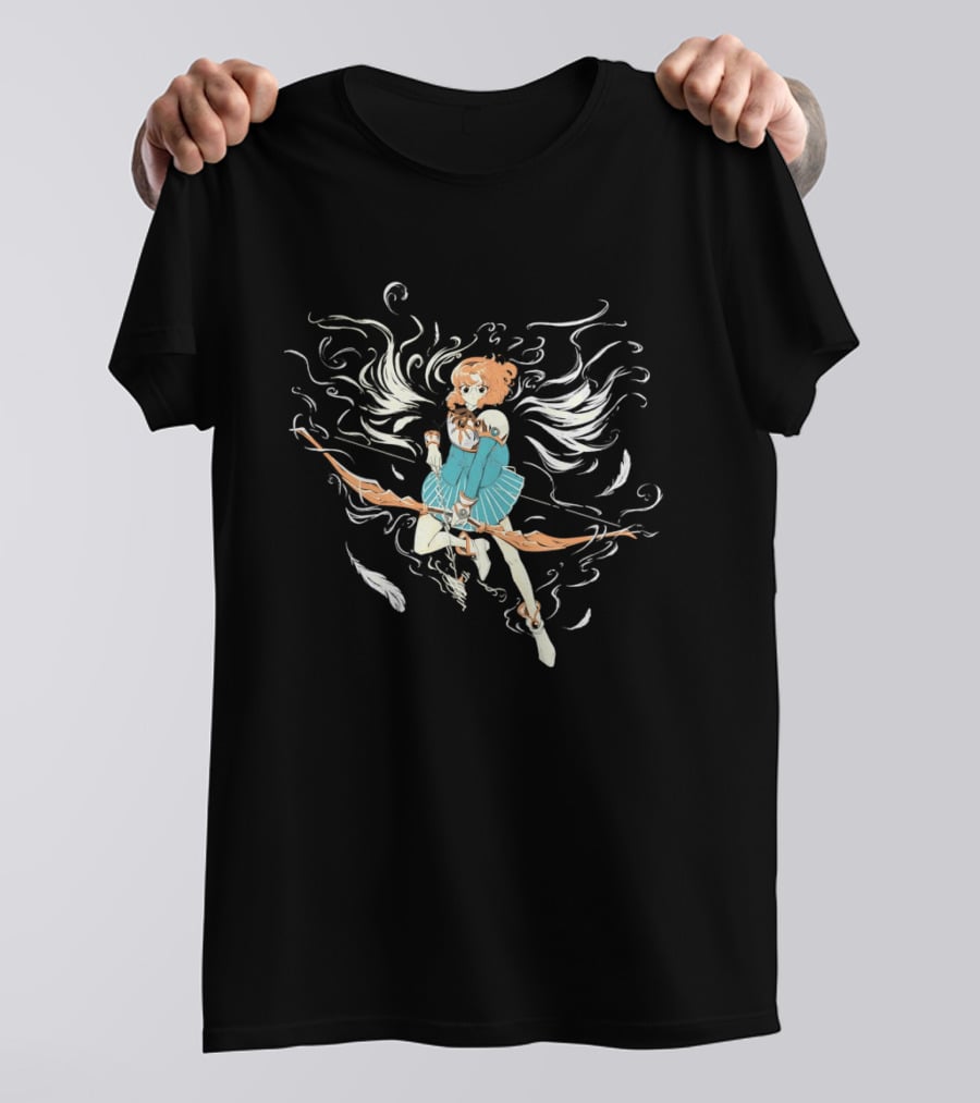 Magic Wind Knight Fuu Hououji Magic Knight Rayearth Anime Manga Series T-Shirt