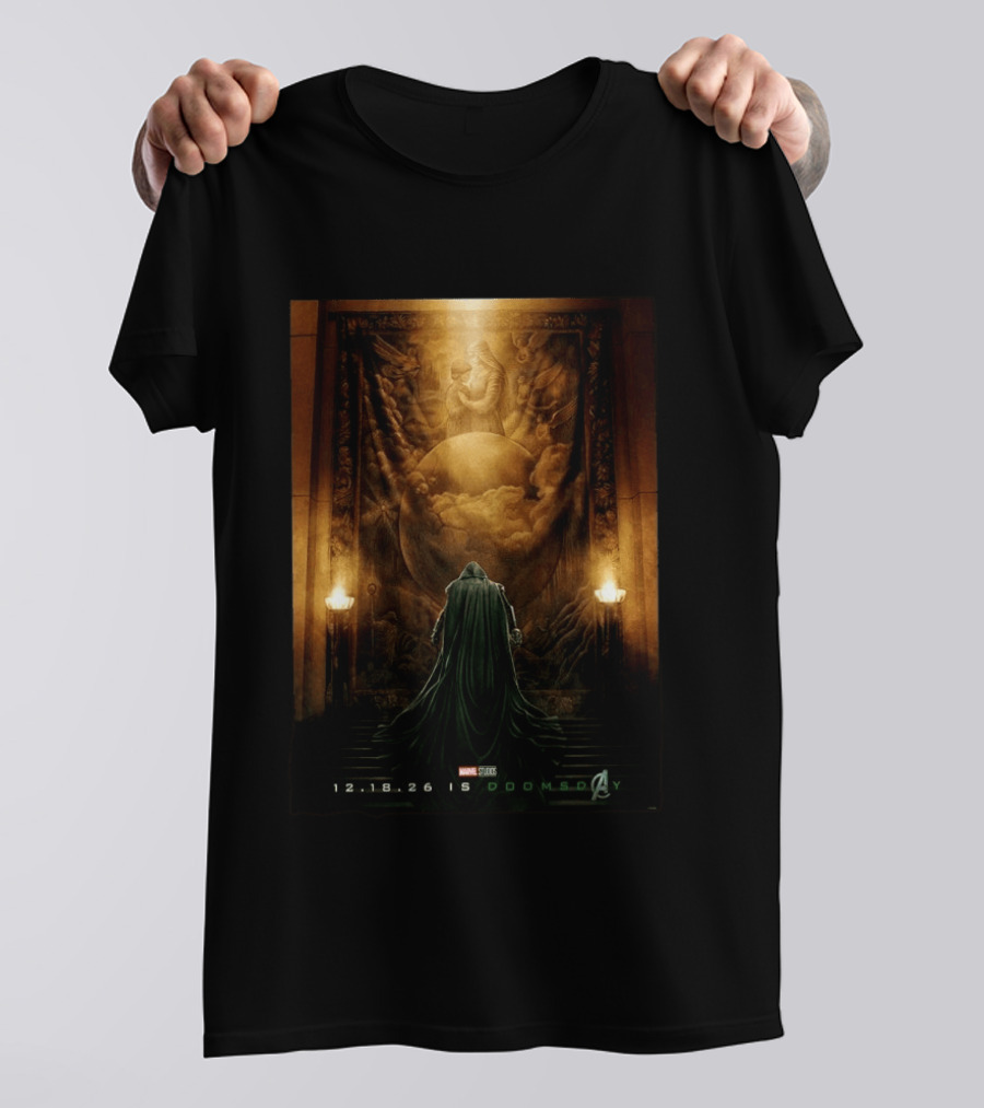 Marvel Avengers Doomsday 2026 The Vengeance Begins December 18 2026 T-Shirt