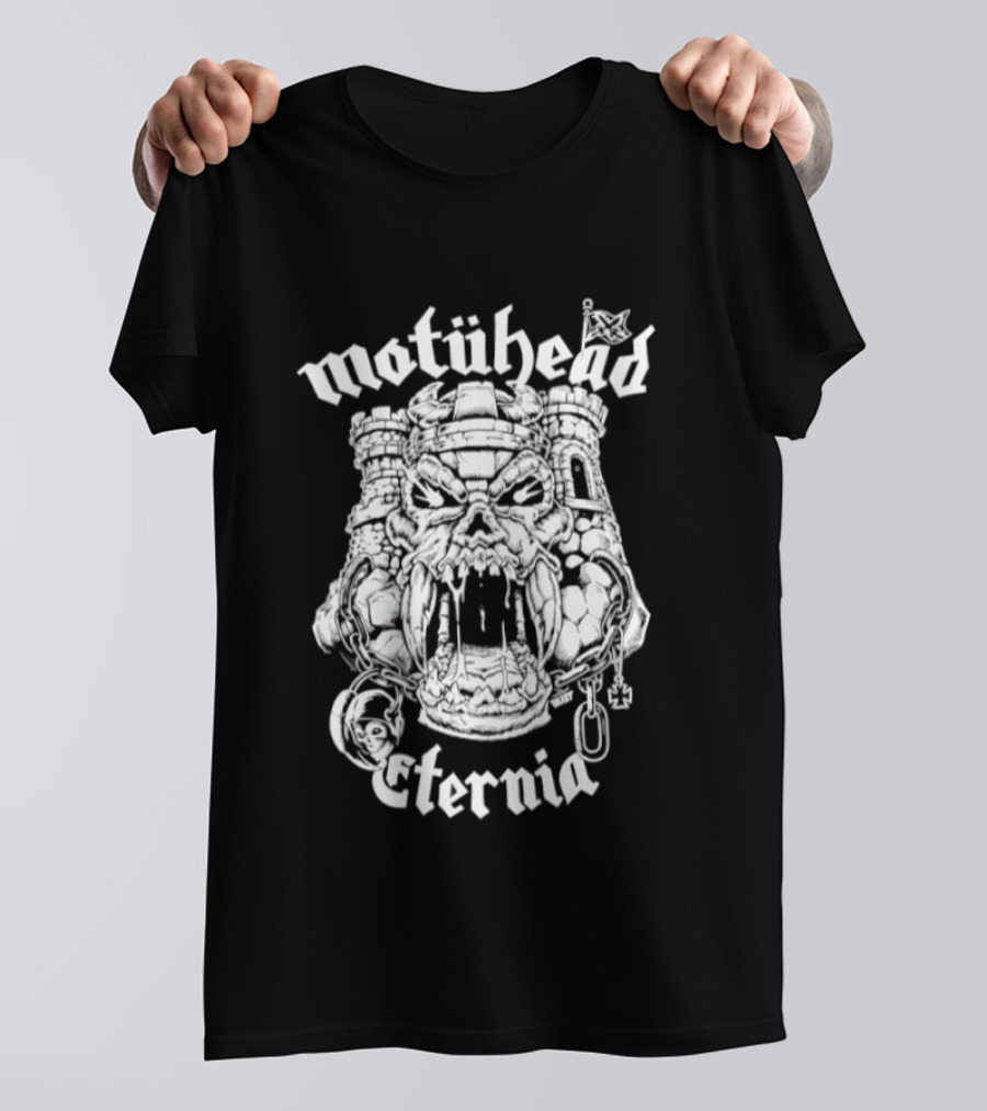 Motuhead Eternia Motörhead Masters Of The Universe Skull T-Shirt