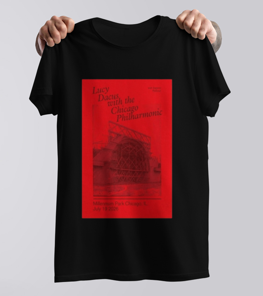 Lucy Dacus With The Chicago Philharmonic Millennium Park Chicago July 19 2026 T-Shirt