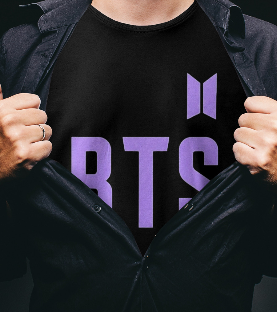 Ronaldinho BTS Iconic Collaboration Purple T-Shirt