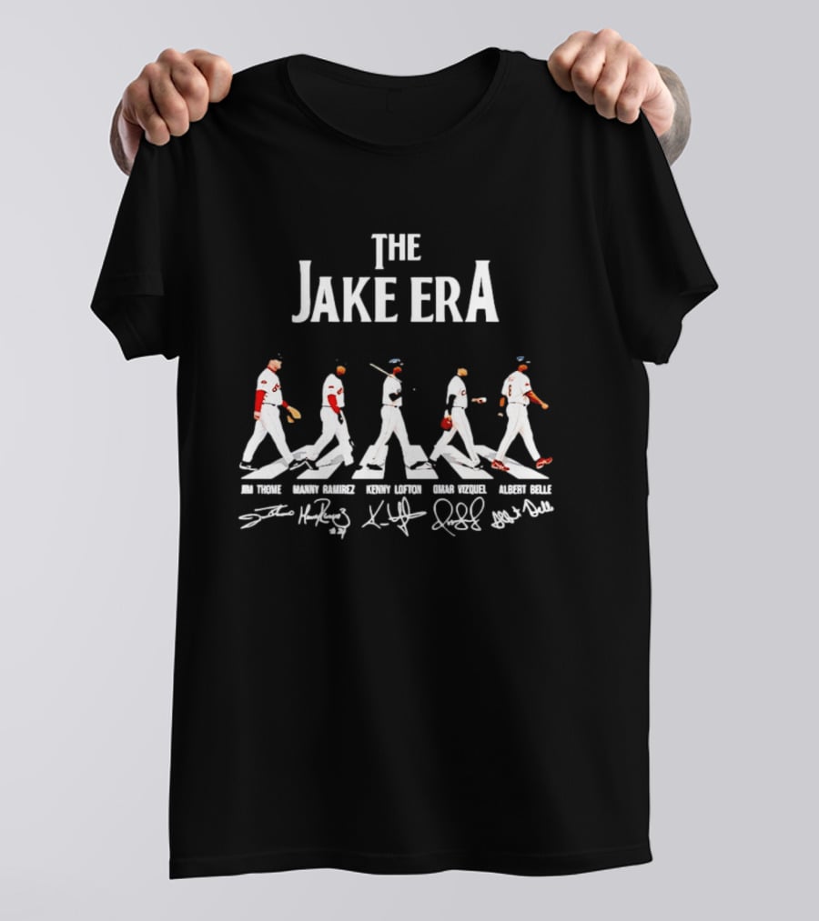 The Jake Era Cleveland Indians Legends Thome Ramirez Lofton Vizquel Belle T-Shirt