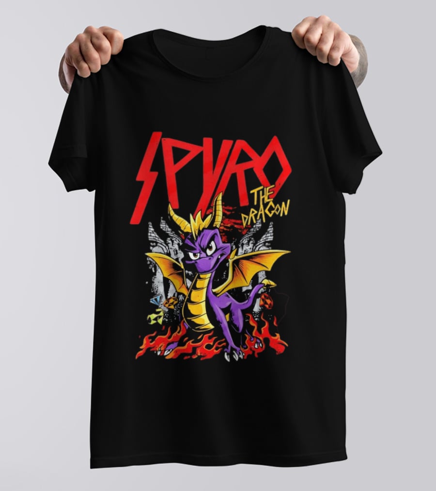 Spyro The Dragon Flaming Adventure T-Shirt