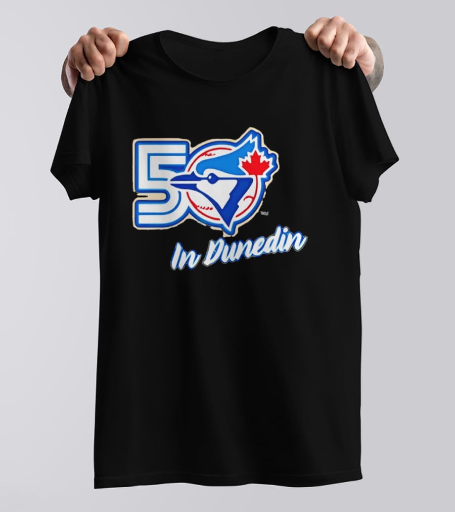 Toronto Blue Jays 50 Years In Dunedin MLB Anniversary Celebration T-Shirt