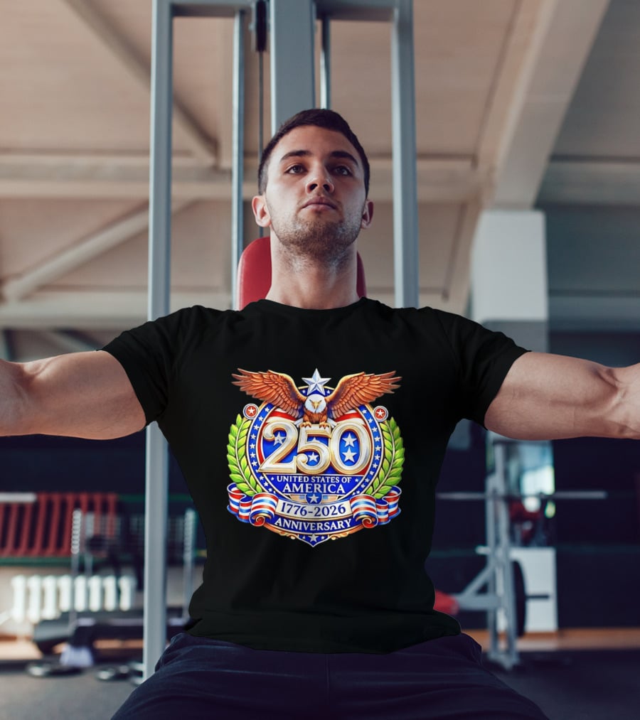 250th Anniversary United States Of America 1776 2026 Eagle T-Shirt