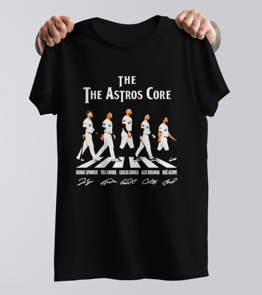 The Astros Core George Springer Yuli Gurriel Carlos Correa Alex Bregman José Altuve T-Shirt