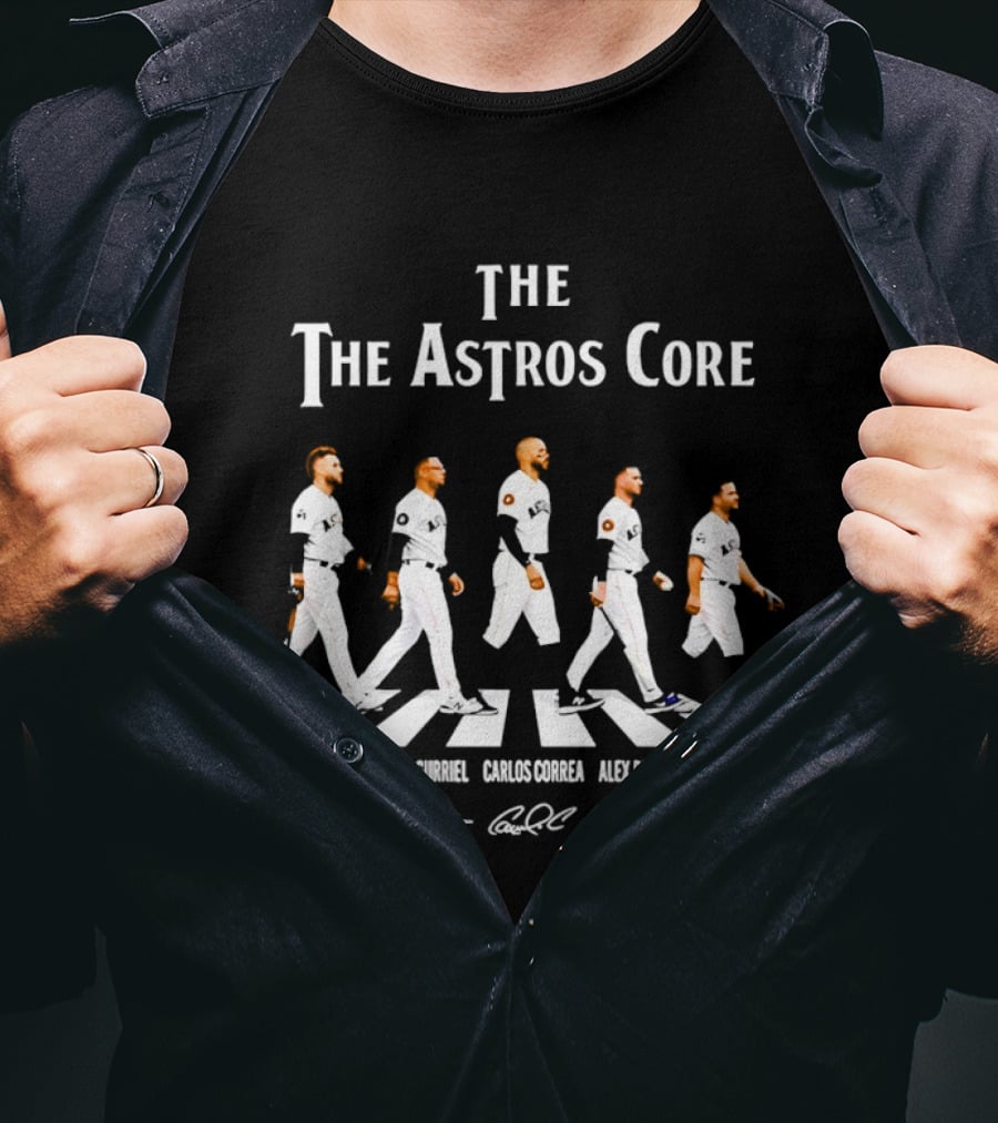 The Astros Core George Springer Yuli Gurriel Carlos Correa Alex Bregman José Altuve T-Shirt