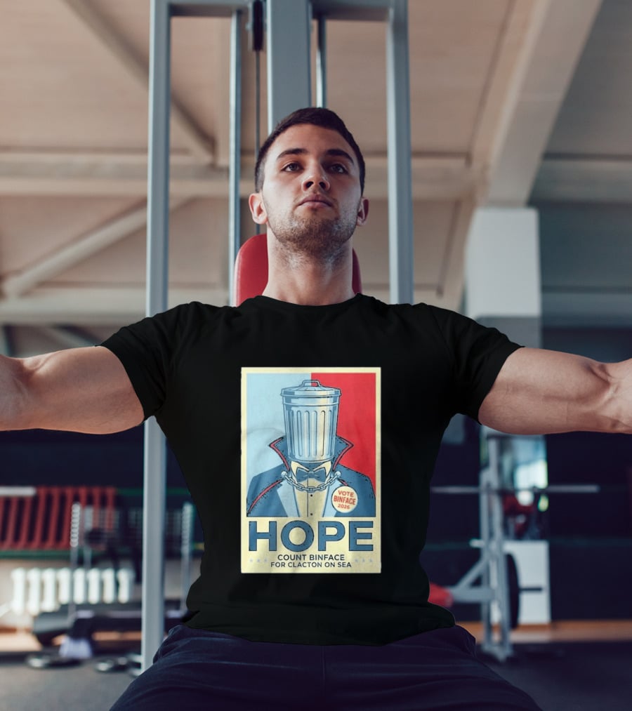 Vote Binface 2026 Hope Count Binface For Clacton On Sea T-Shirt