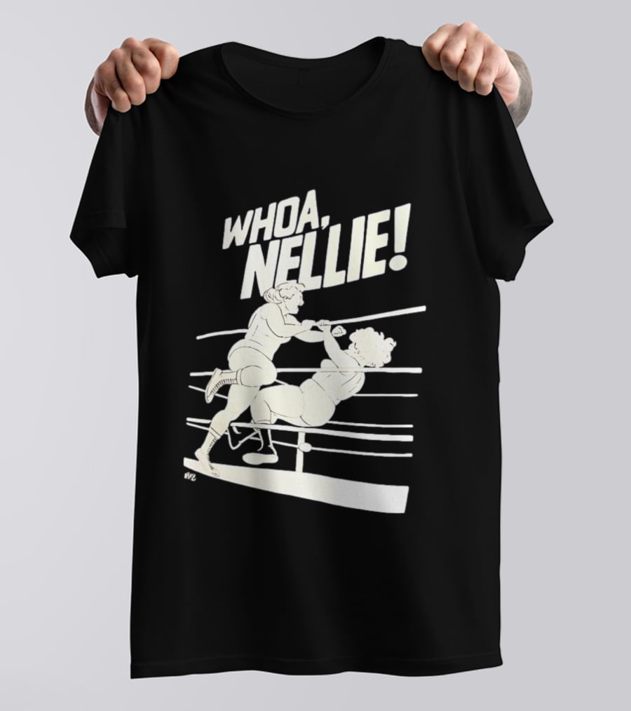 Whoa Nellie Women's Professional Wrestling Vintage Match T-Shirt