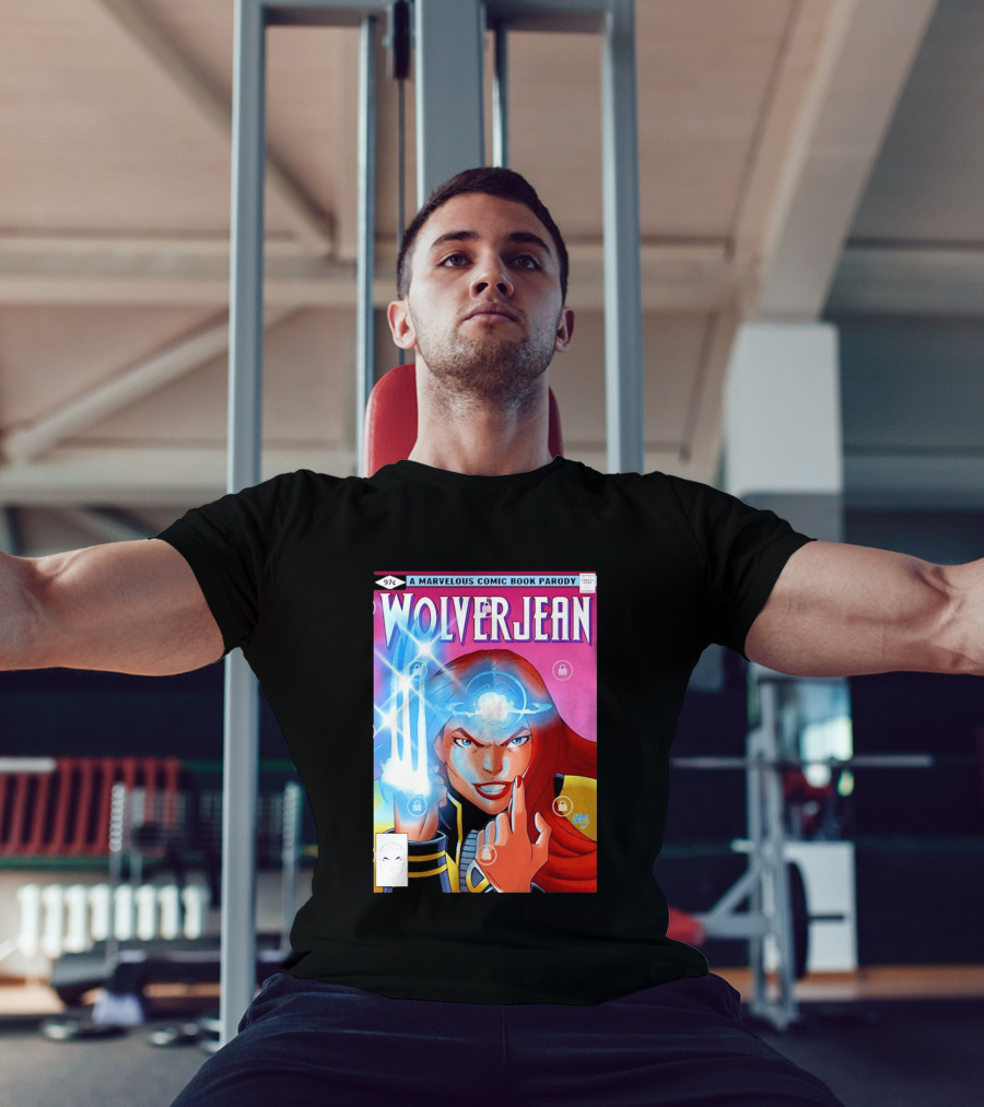 Wolverjean A Marvelous Comic Book Parody Cover 97 Cents T-Shirt