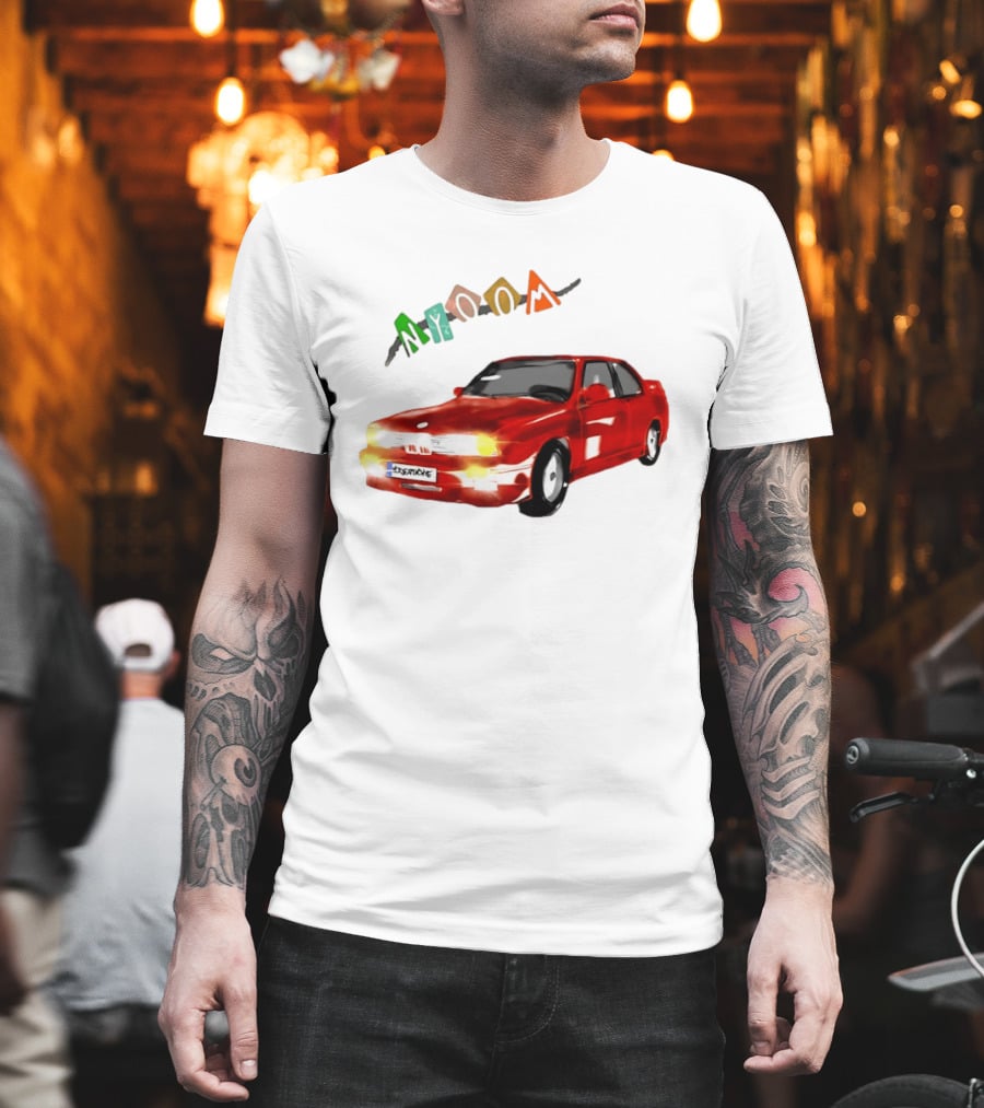 BMW E30 M3 Nyoom Drift Car Adventure T-Shirt