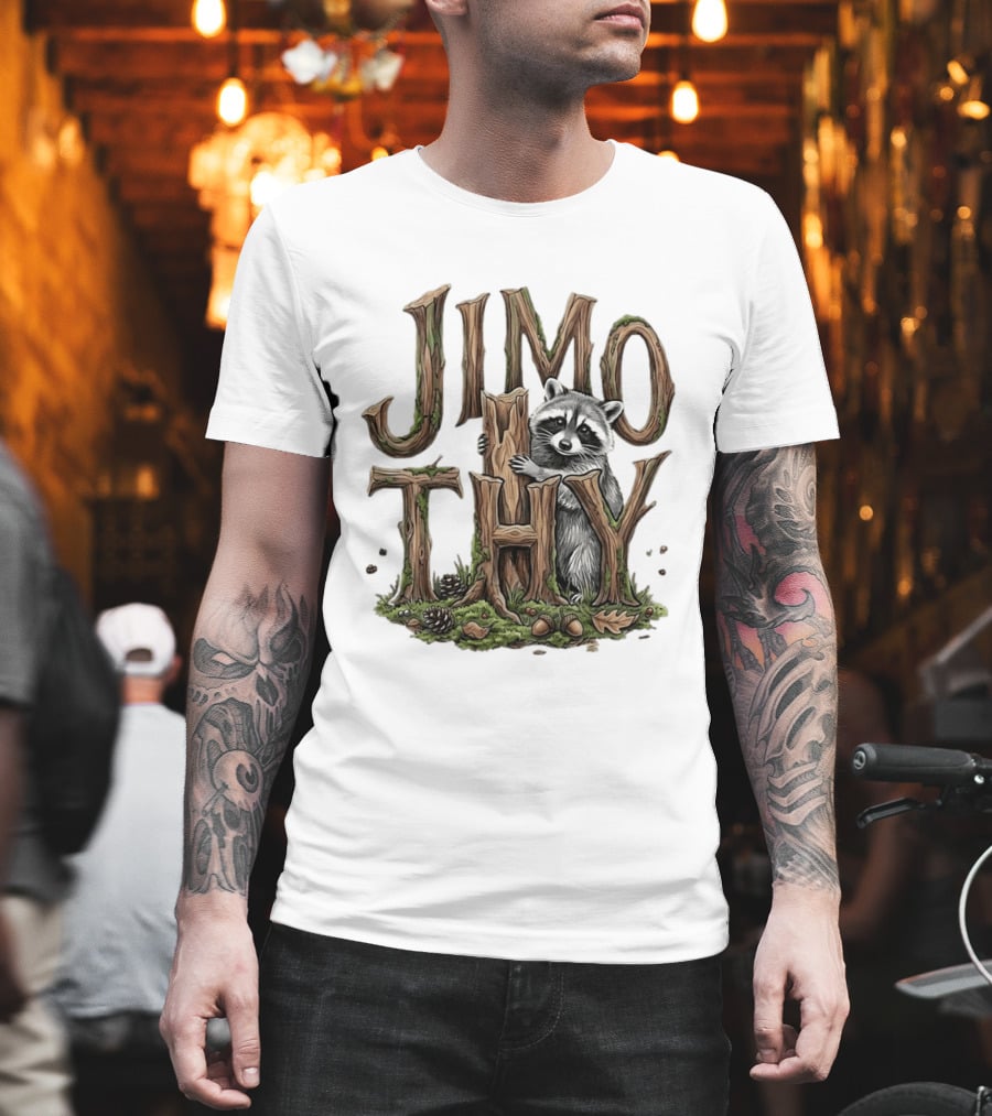 Jimothy The Raccoon Forest Adventure T-Shirt