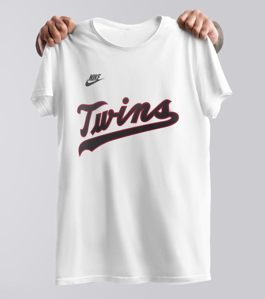 Minnesota Twins 2026 Nike Field Of Dreams Wordmark T-Shirt