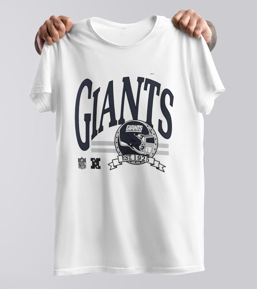 New York Giants Est 1925 Football Helmet T-Shirt
