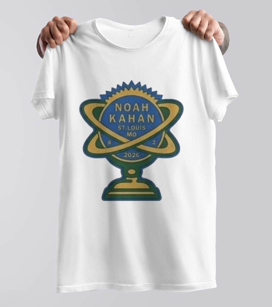 Noah Kahan St. Louis MO August 2 2026 The Great Divide Tour Busch Stadium T-Shirt
