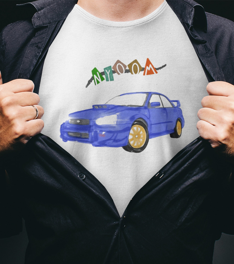 Nyoom Subaru WRX STI JDM Car Enthusiast Racing Lover T-Shirt