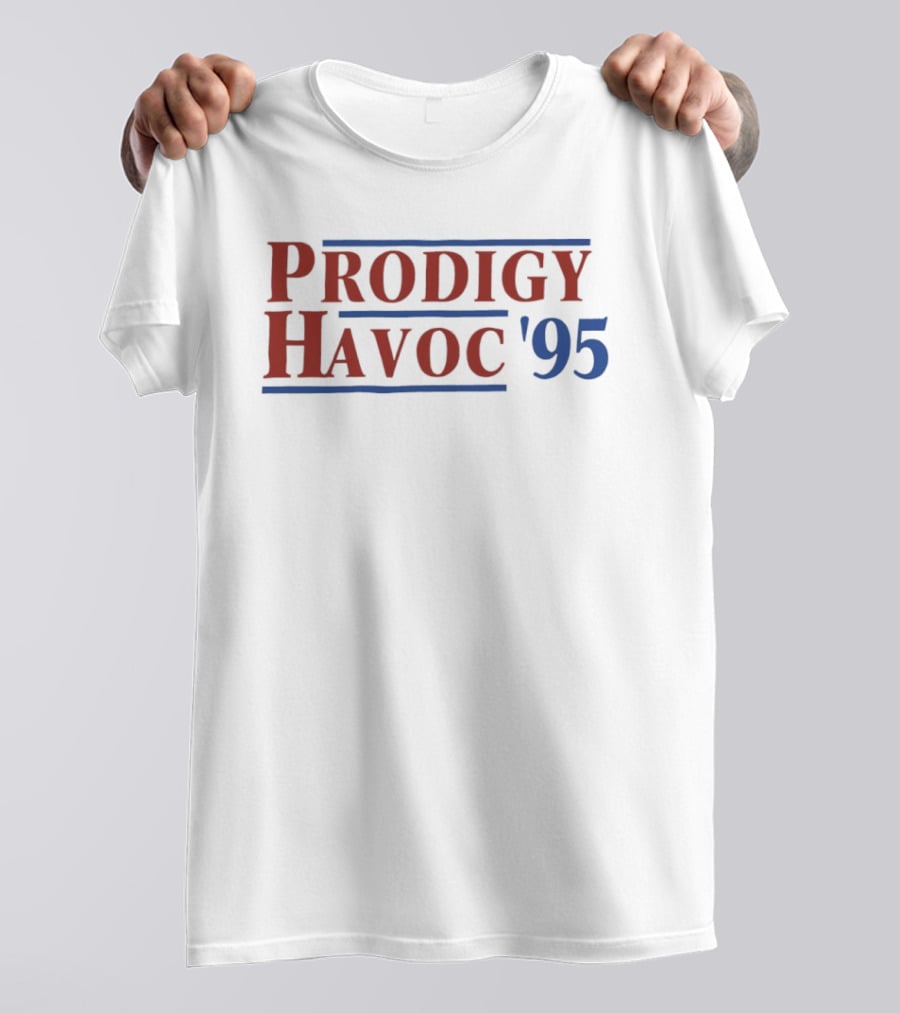 Prodigy Havoc Mobb Deep '95 90s Hip Hop T-Shirt