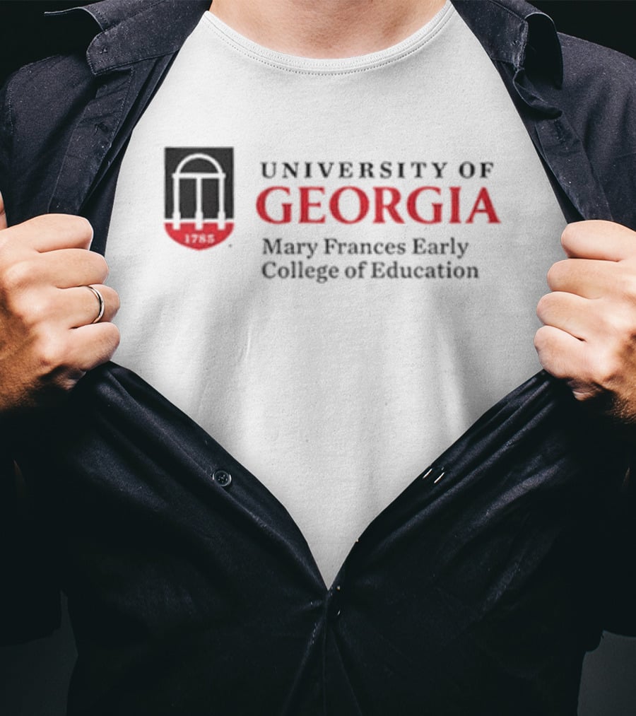 University Of Georgia Mary Frances Early College Of Education Academic T-Shirt