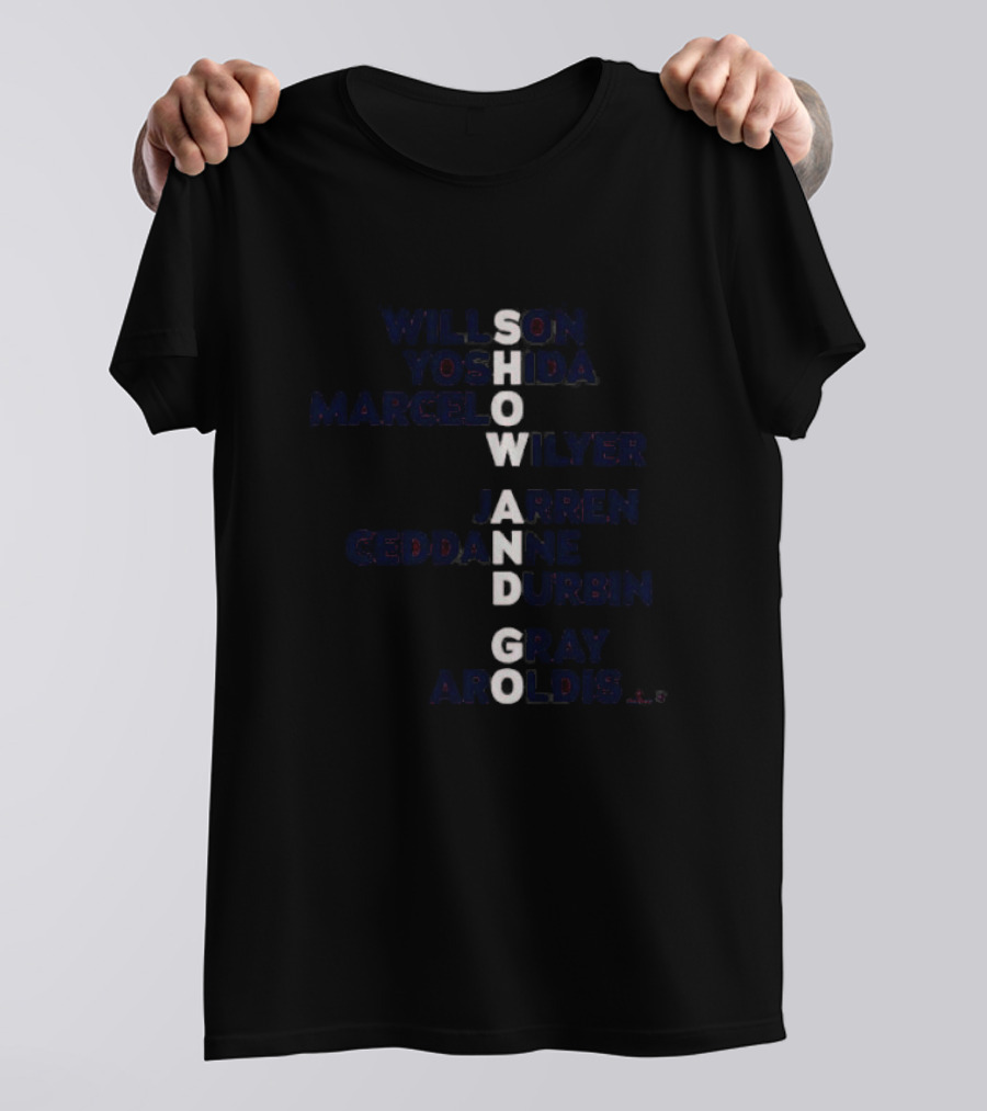 Boston Baseball Show And Go Willson Yoshida Marcel Wilyer Jarren Geddanne Durbin Gray Aroldis Names 2026 T-Shirt