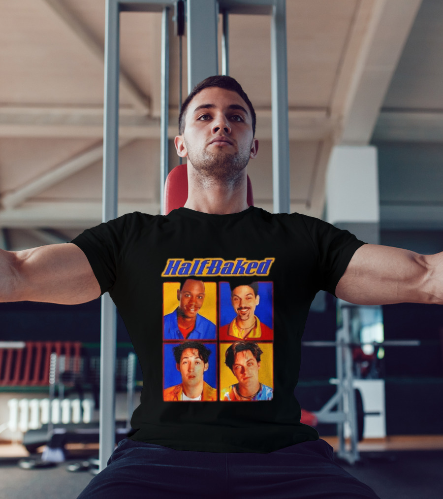Half Baked Movie Characters Block T-Shirt