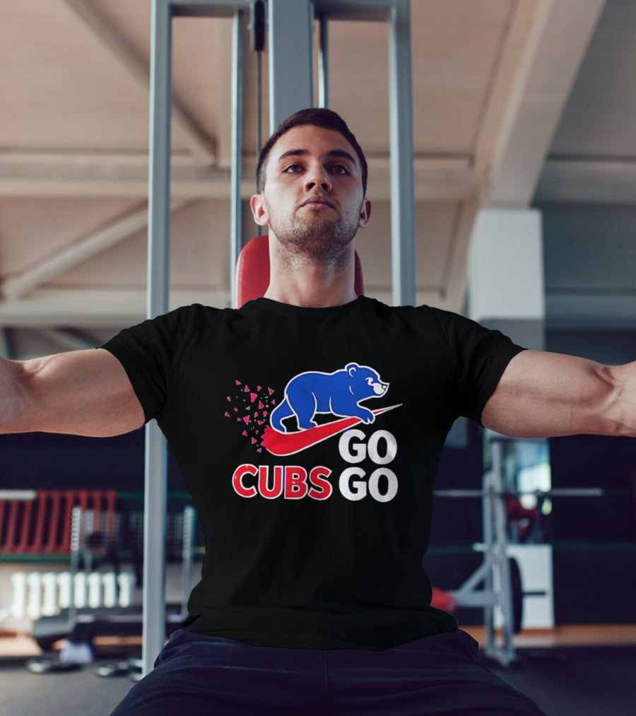 Chicago Cubs Bear Go Go MLB Baseball T-Shirt