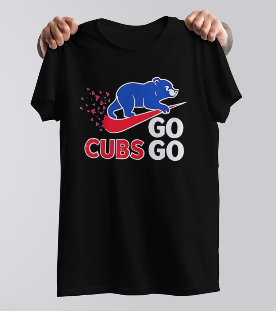 Chicago Cubs Bear Go Go MLB Baseball T-Shirt