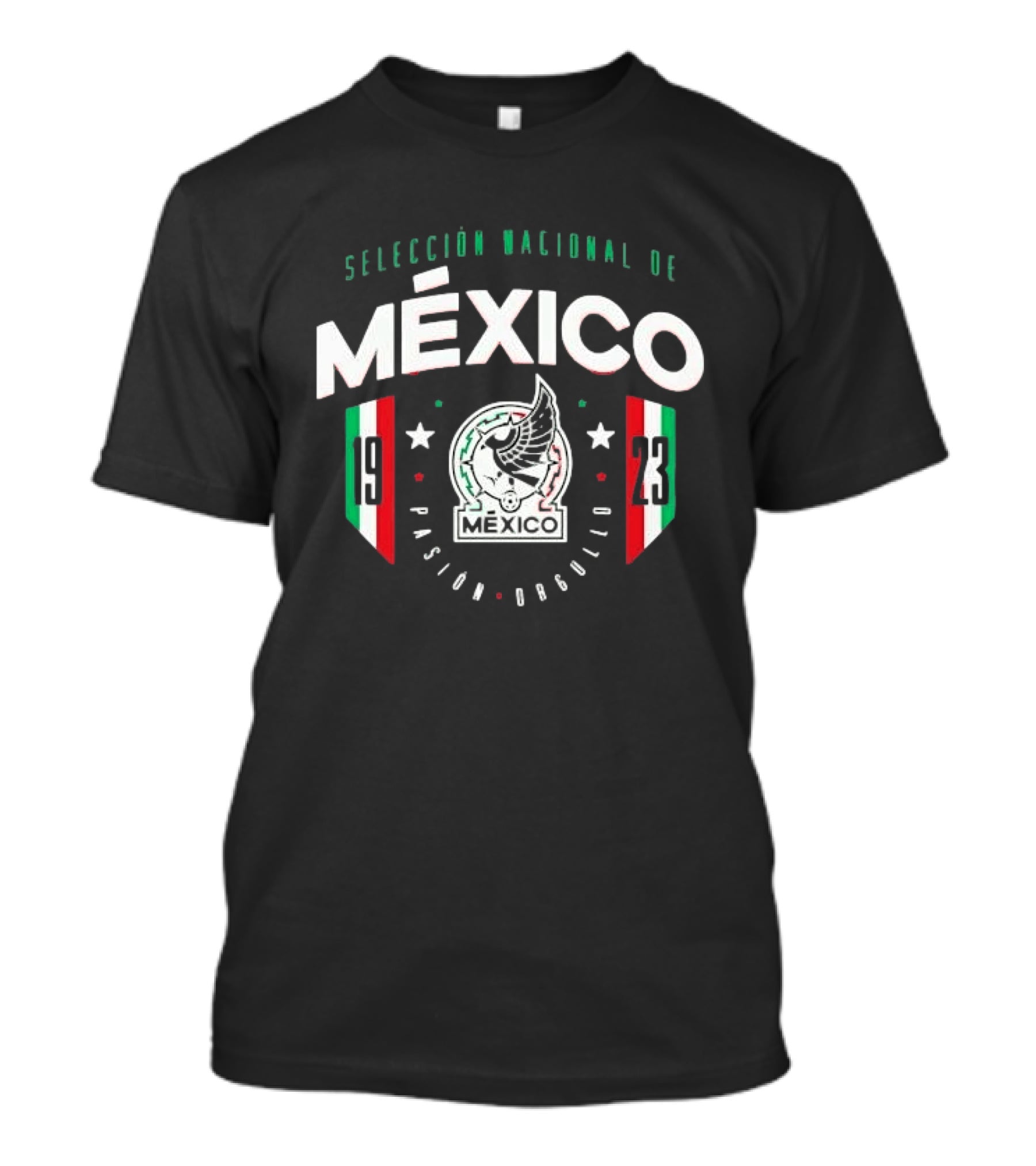 Selección Nacional De México Pasión Orgullo 19 23 Team México T-Shirt