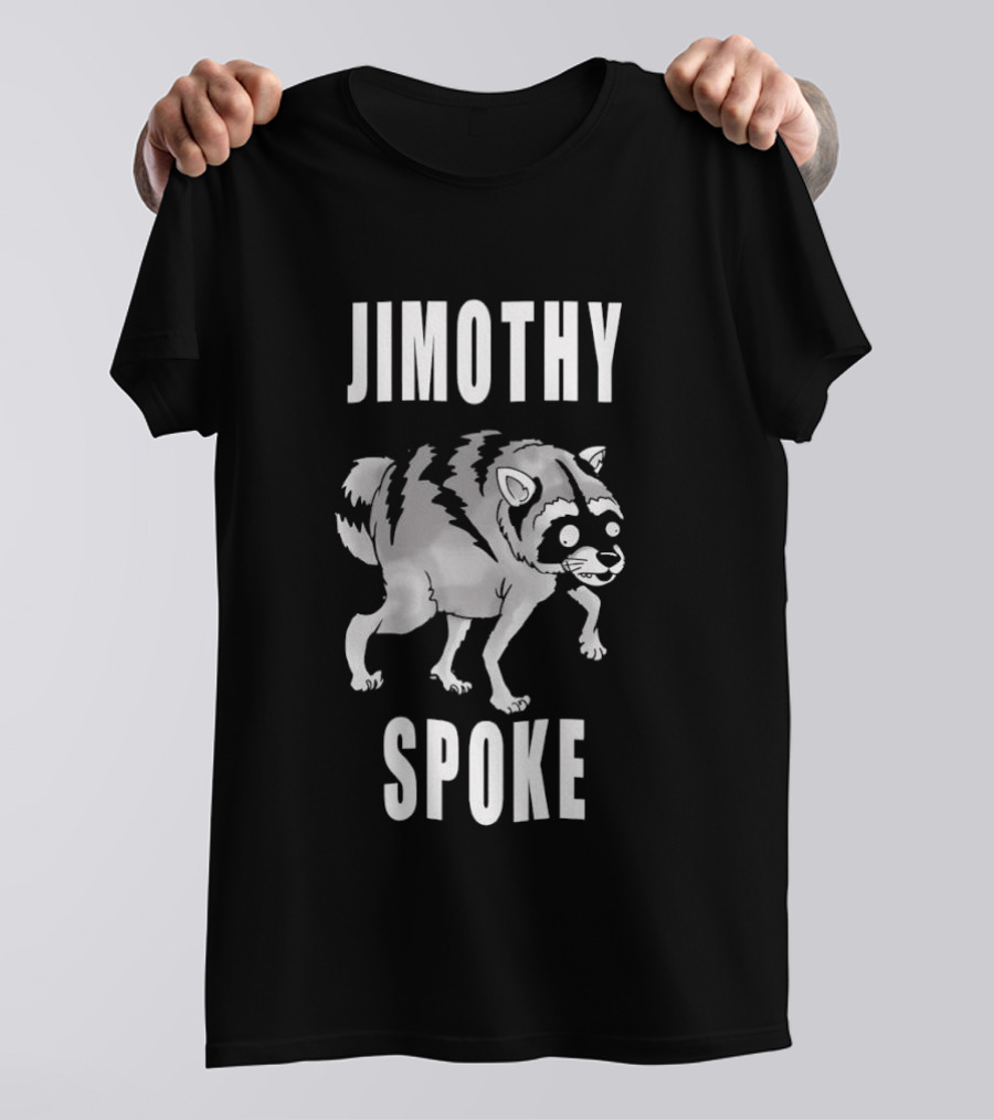 Jimothy Spoke Raccoon T-Shirt