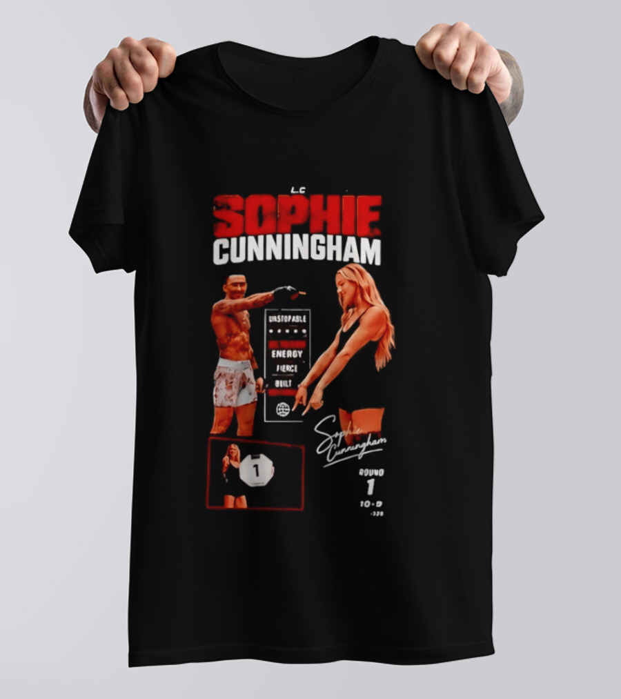 Sophie Cunningham Energy Juice UFC 329 Ring Girl T-Shirt
