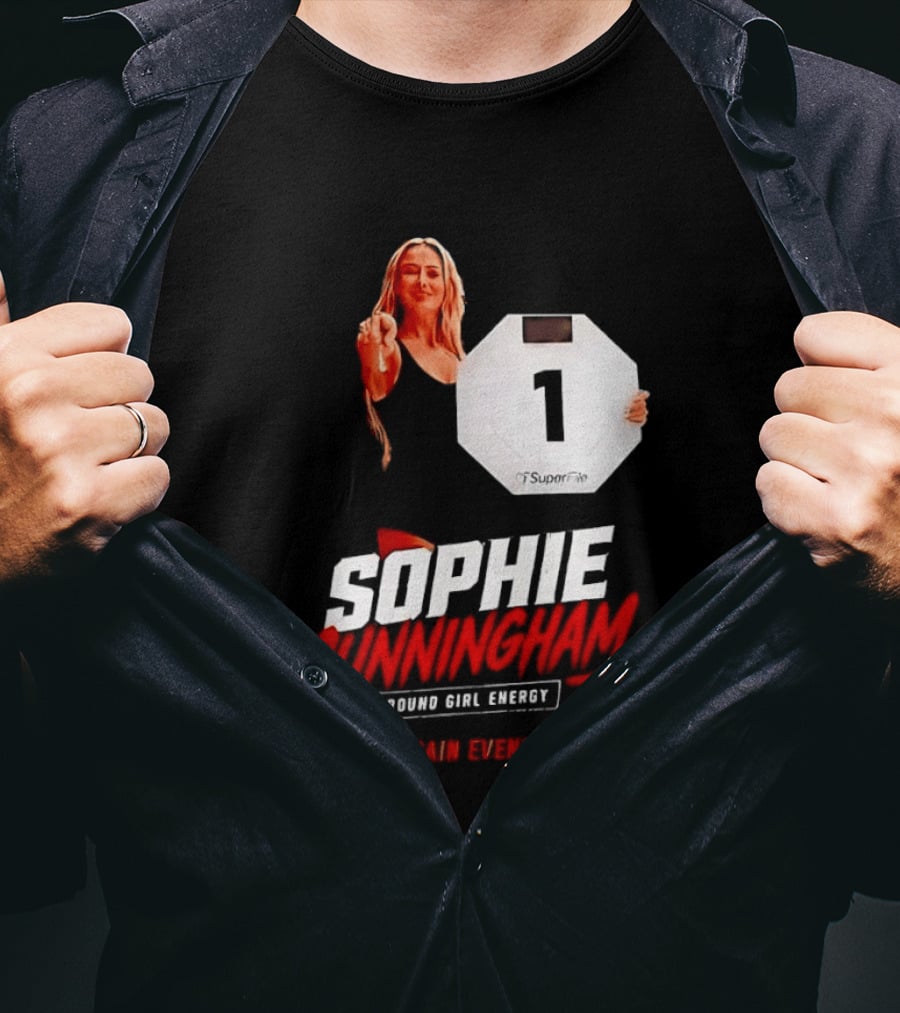 Sophie Cunningham Round Girl Energy Main Event 1 T-Shirt